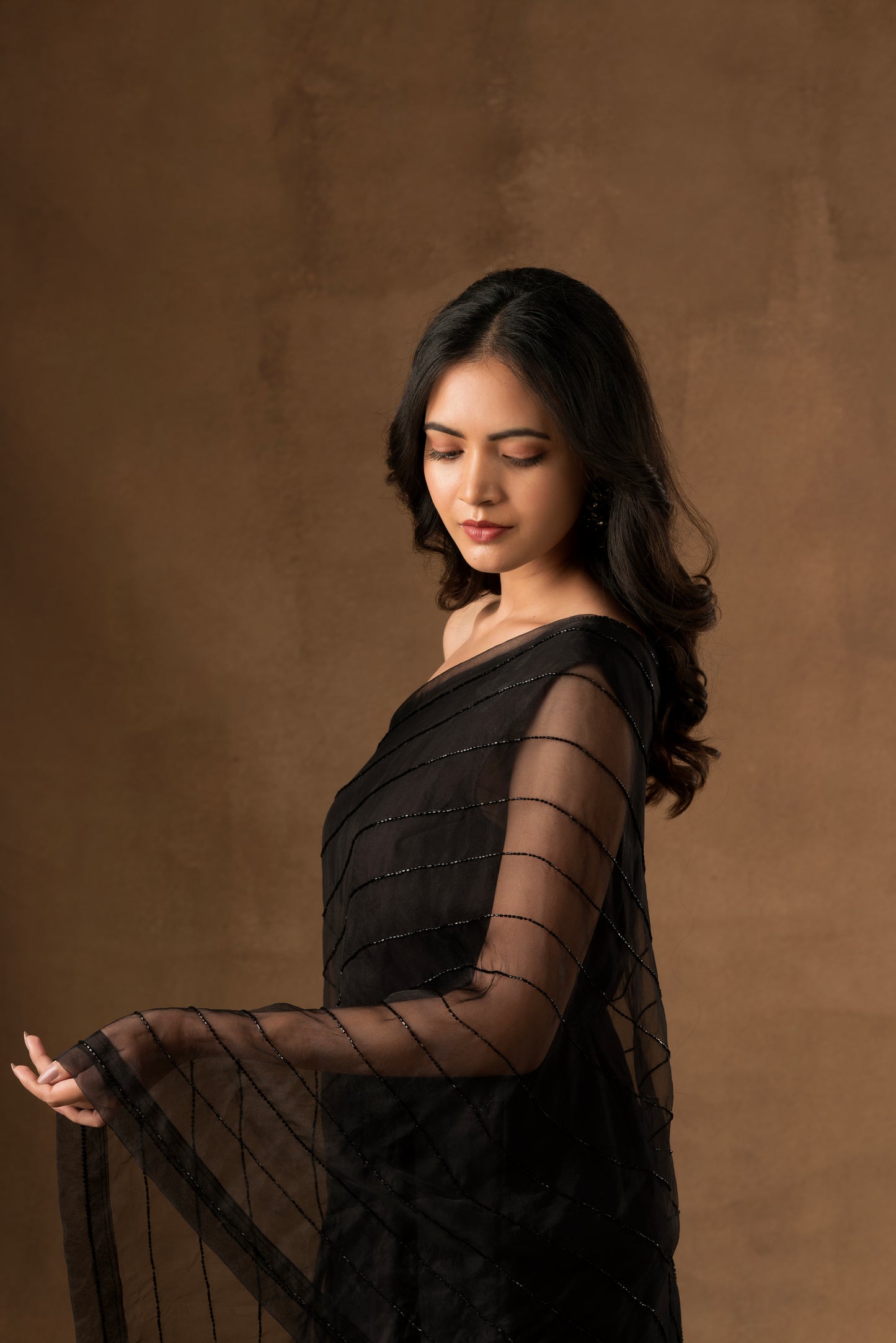 Noir Black Gown