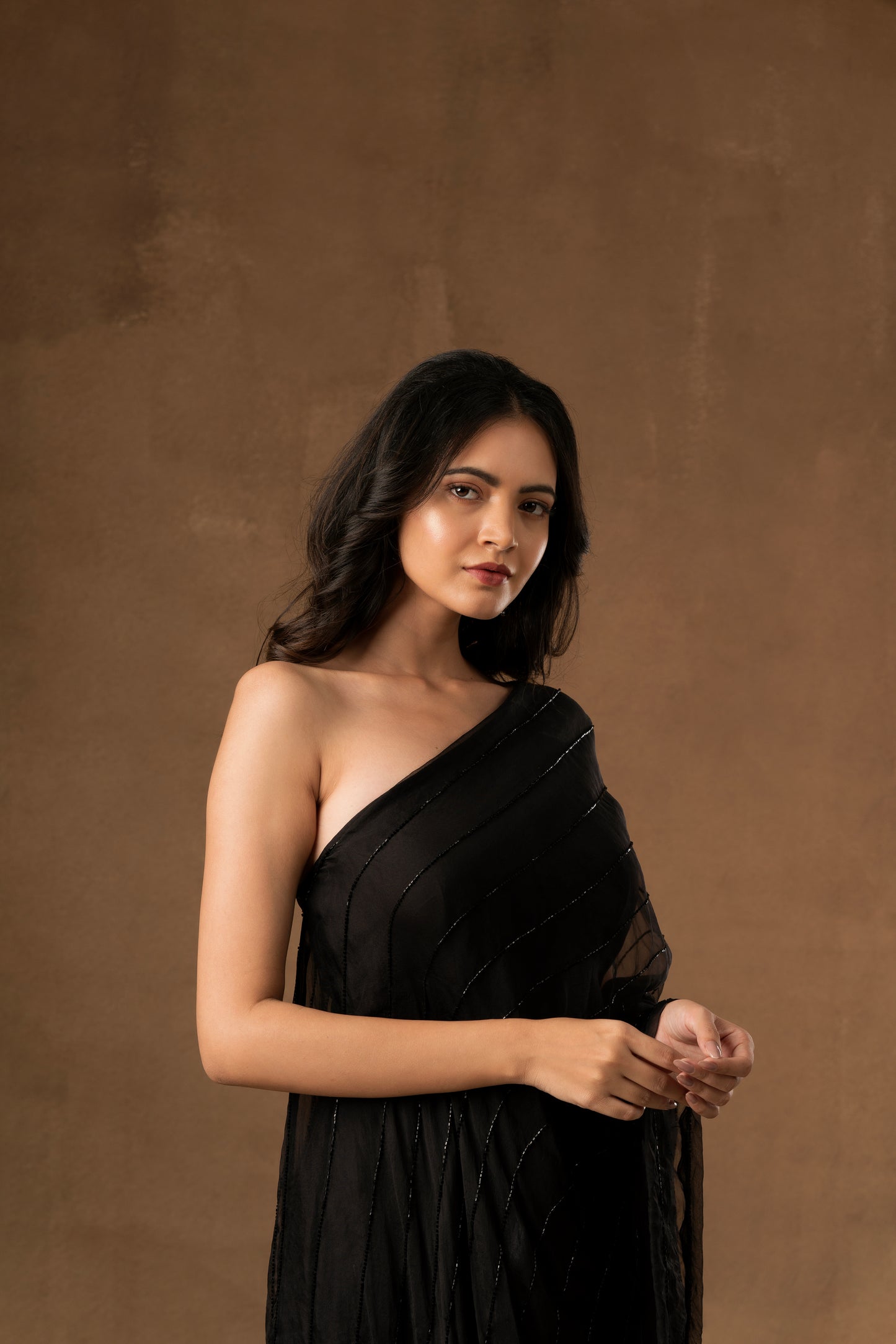 Noir Black Gown
