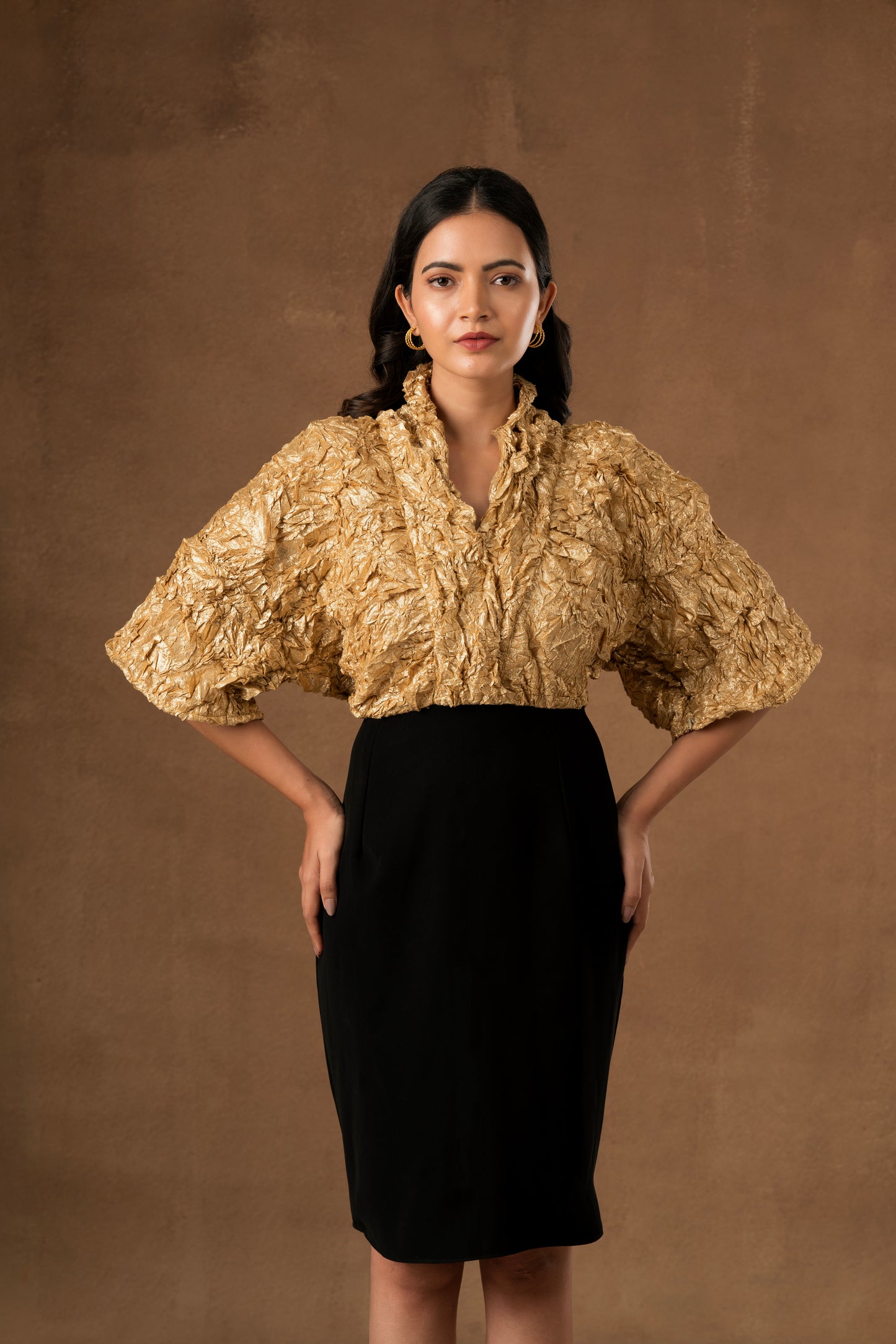 Gold Crush Dress