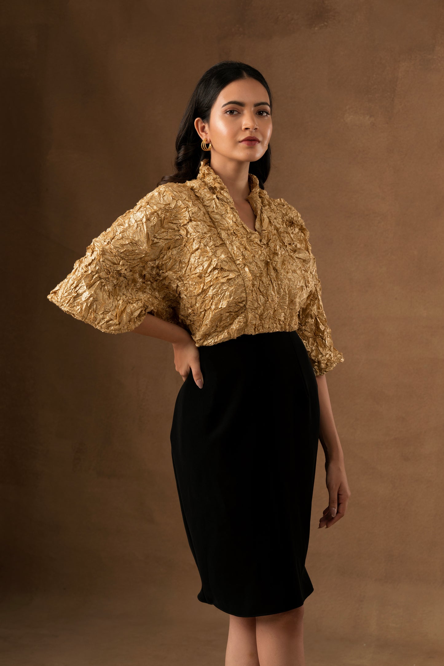 Gold Crush Dress