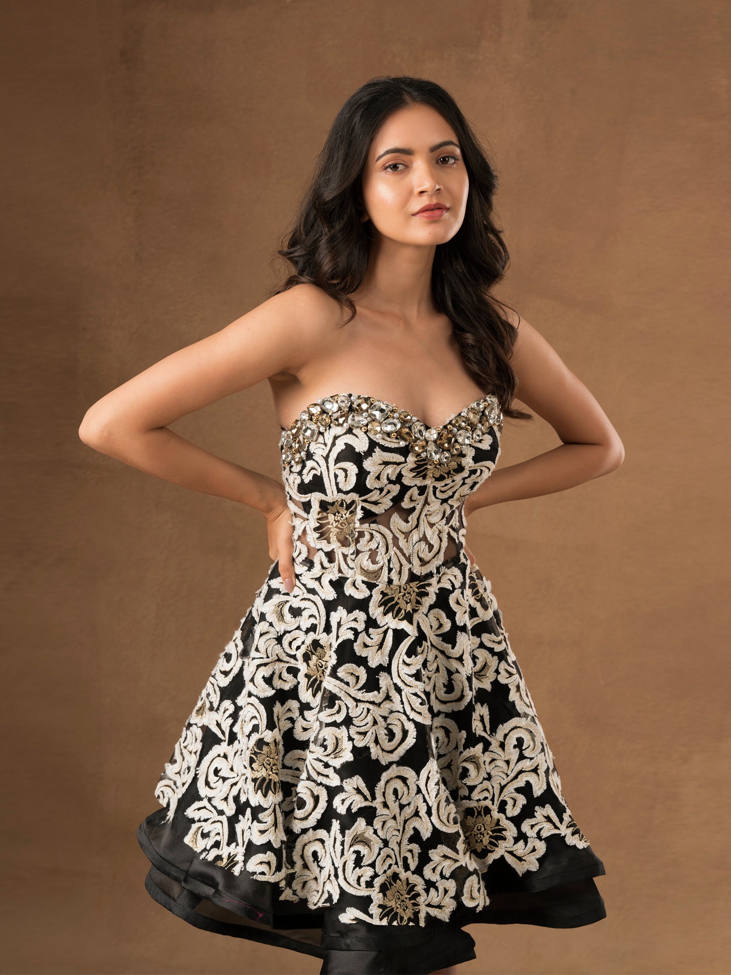 Stone Studded Frock