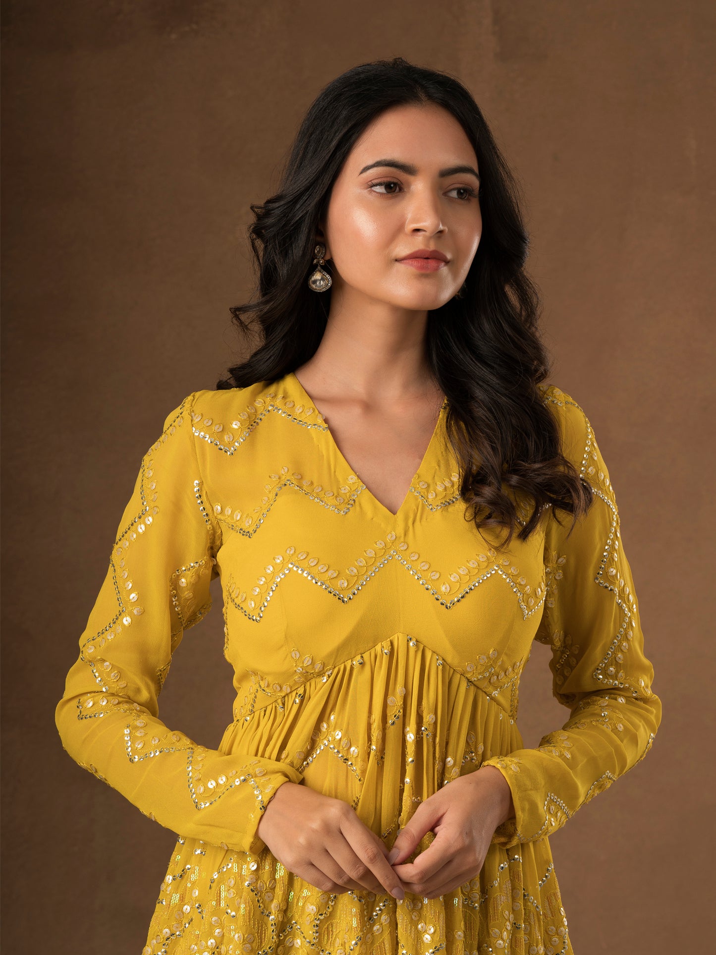 Mustard Yellow Charm Set
