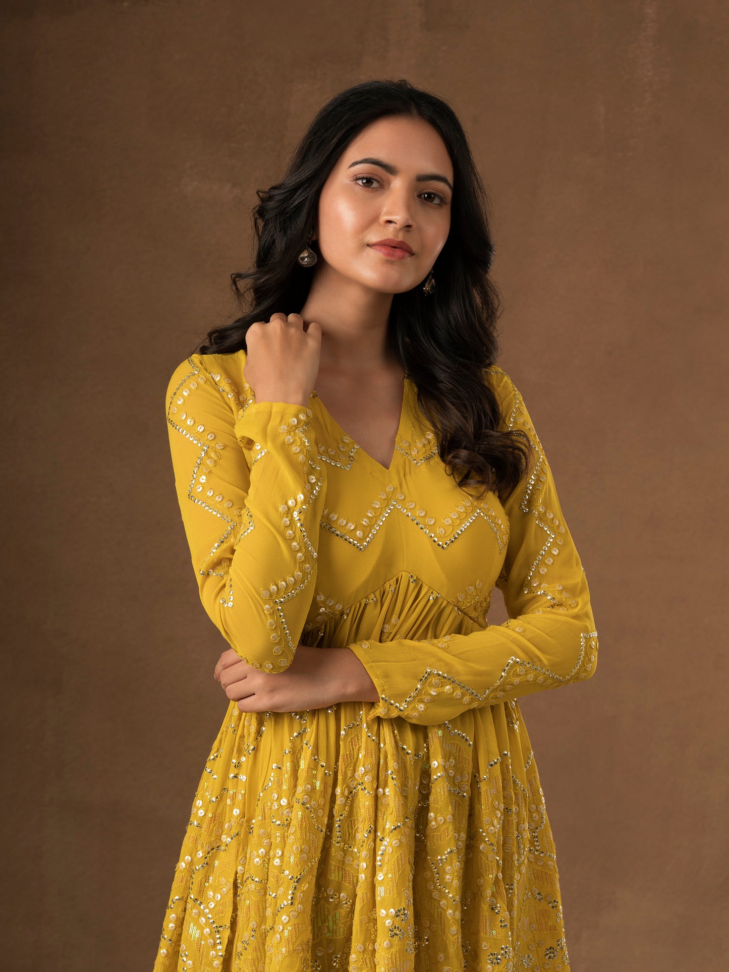Mustard Yellow Charm Set