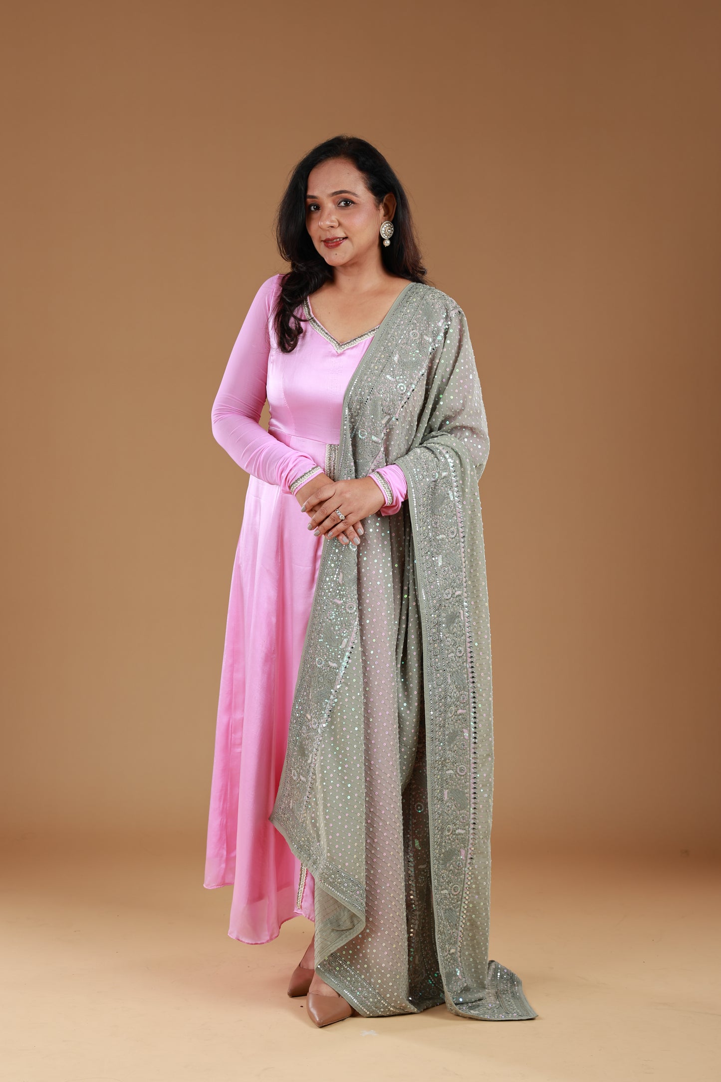 Pink Olive Fusion Suit