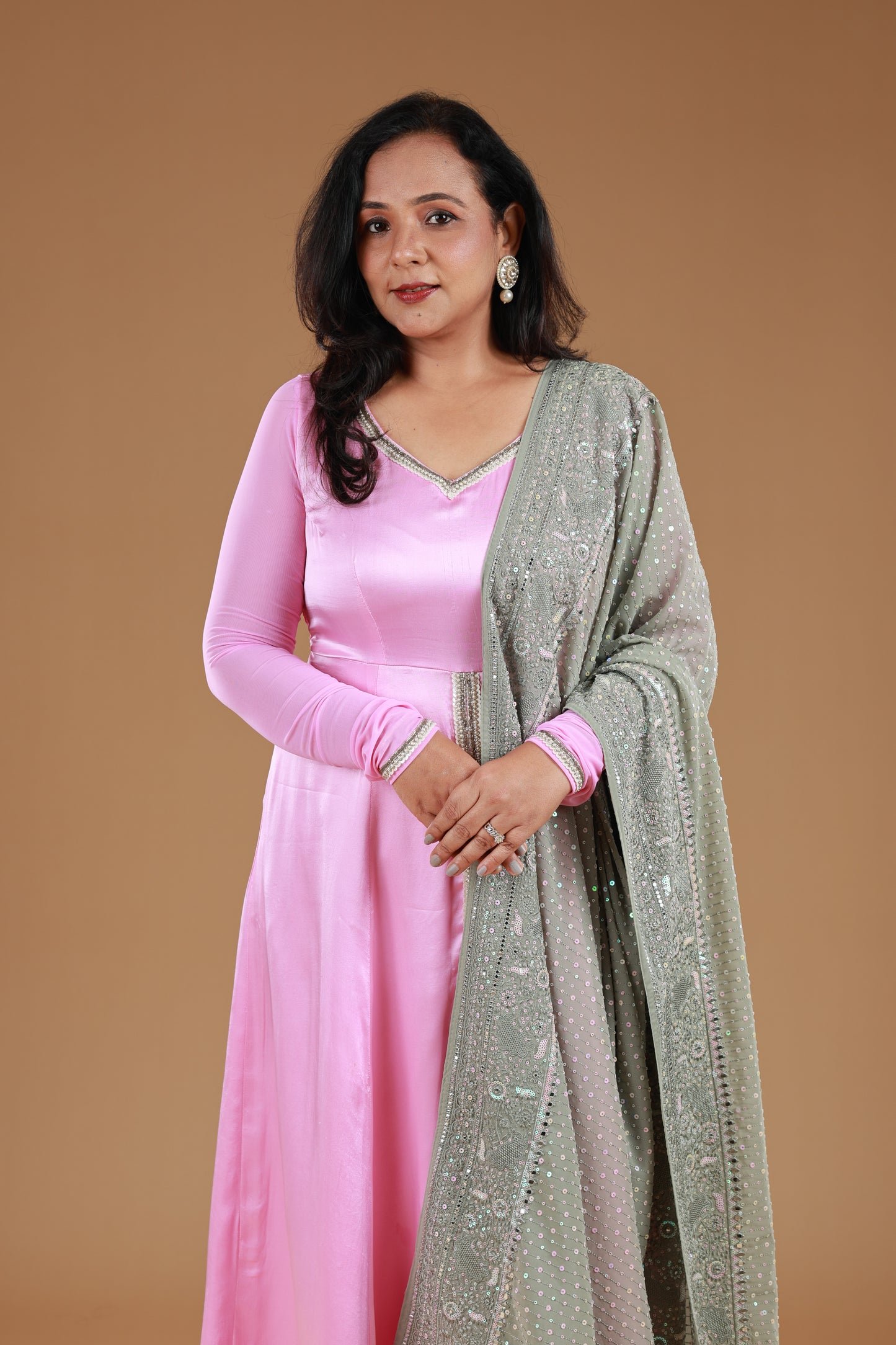 Pink Olive Fusion Suit