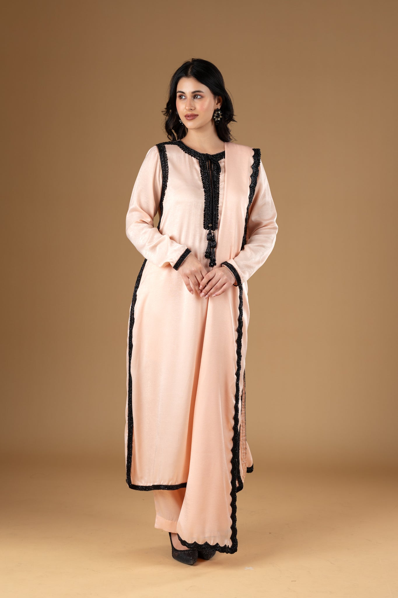 Chic Peach Salwar Suit