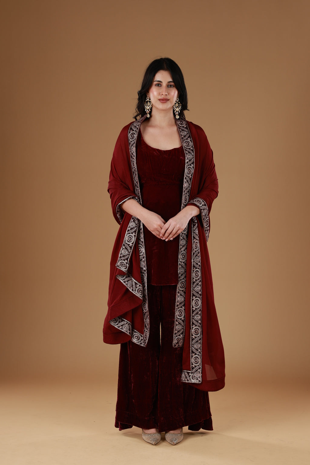 Garnet Velvet Grace Set