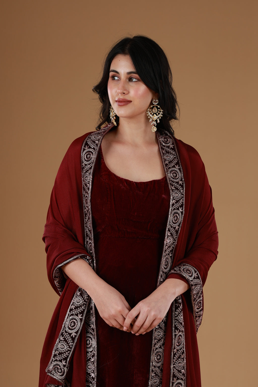 Garnet Velvet Grace Set