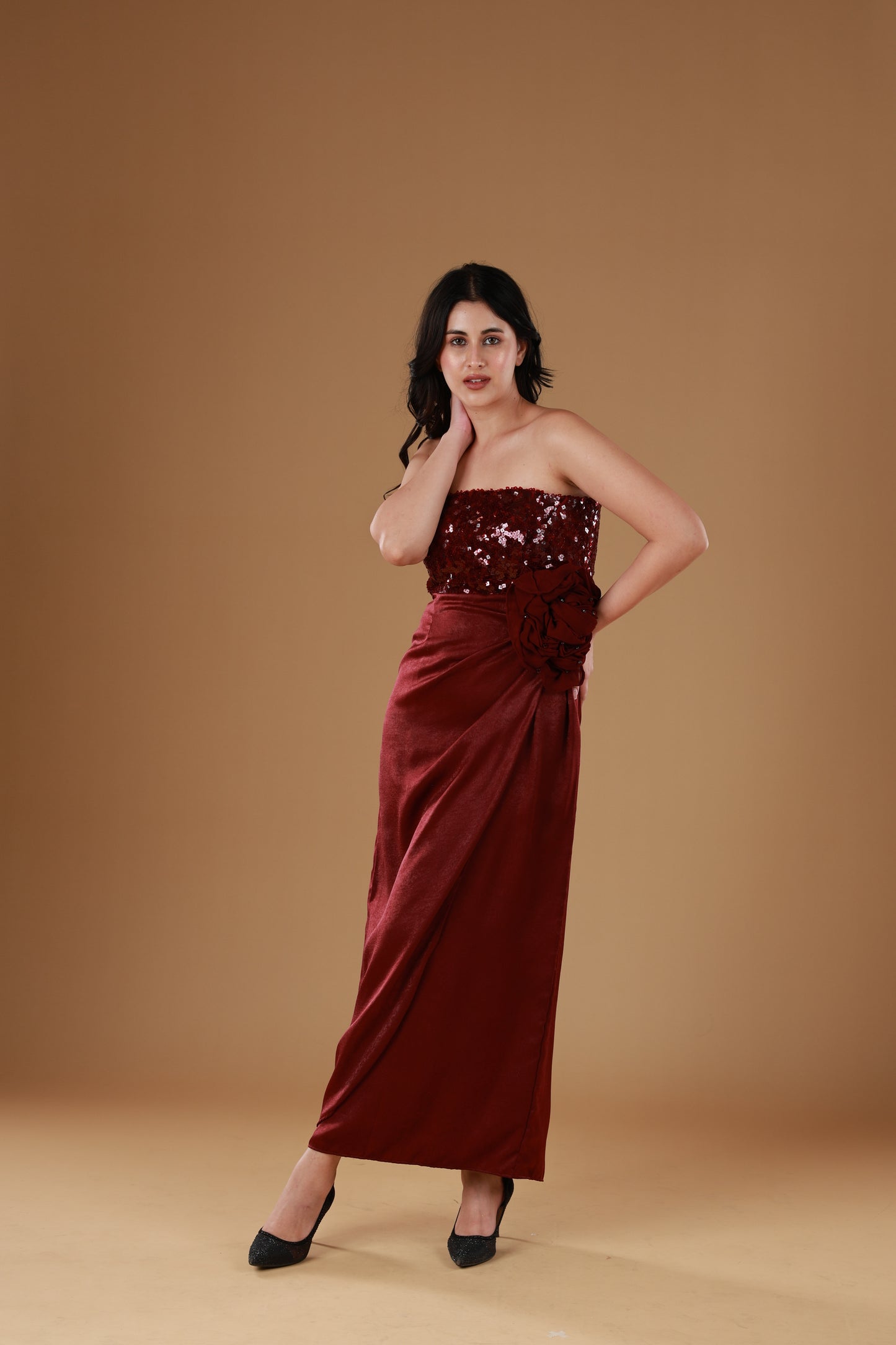 Scarlet Rose Glam Dress