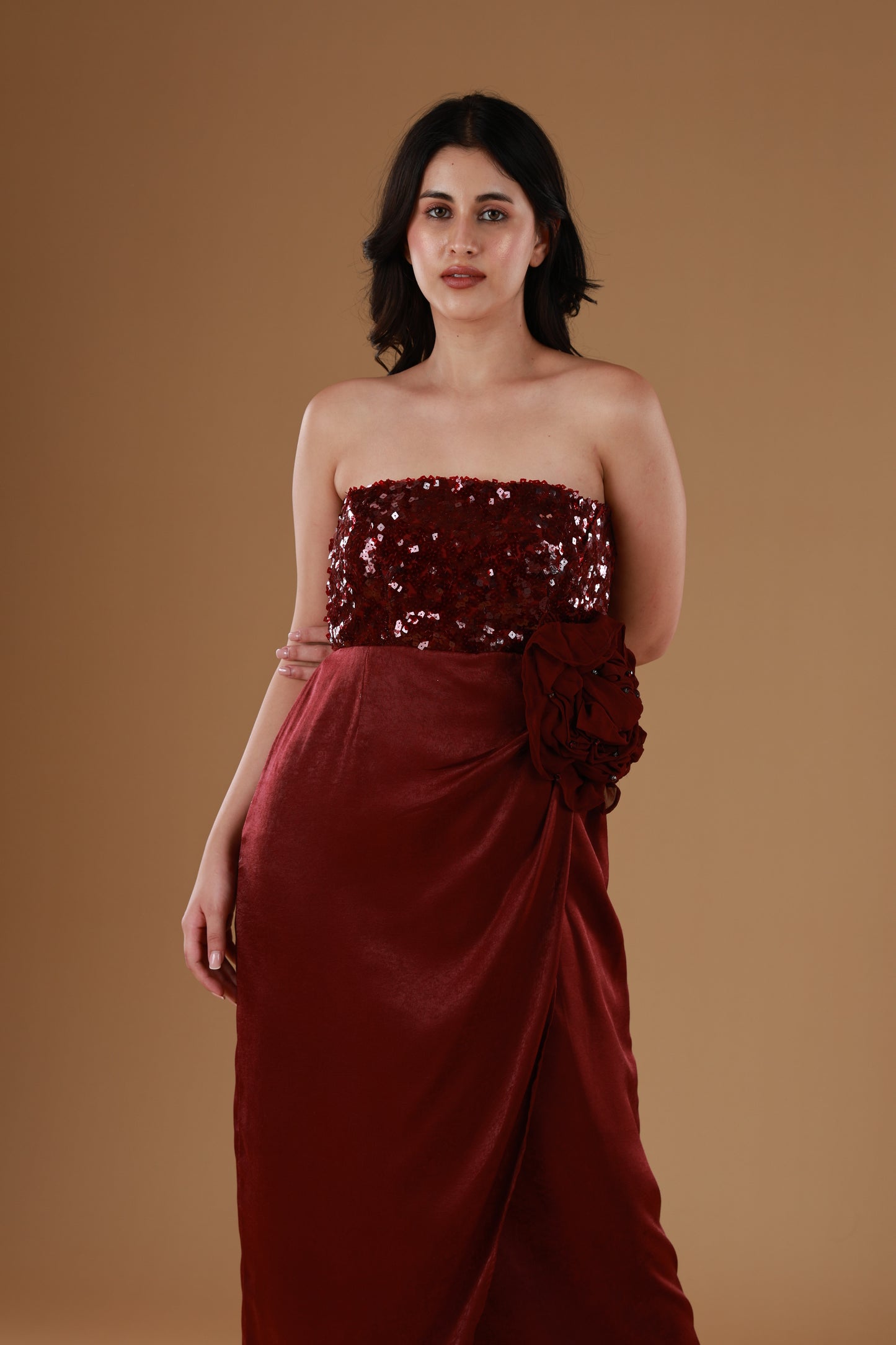 Scarlet Rose Glam Dress
