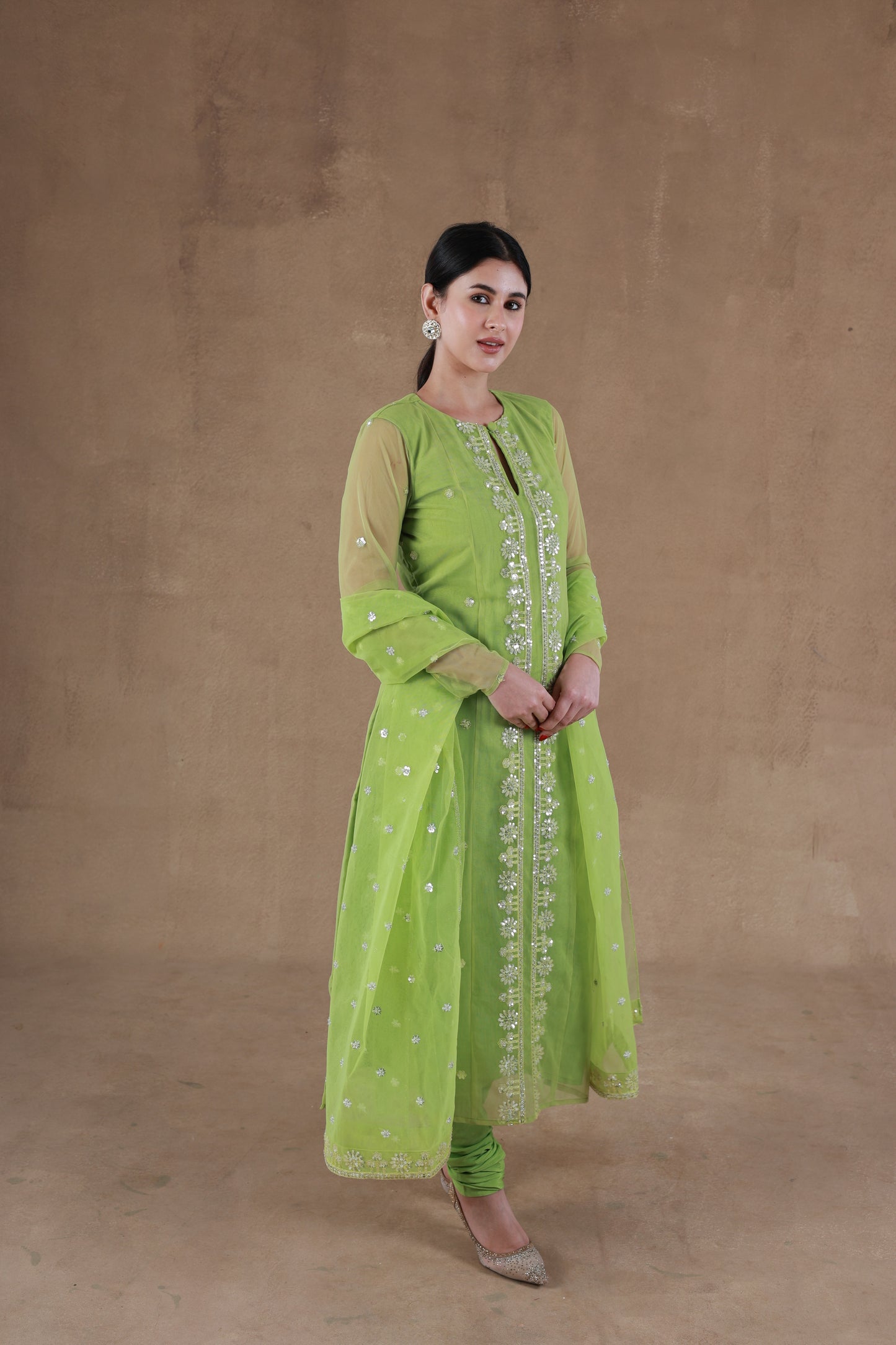 Regal Green Suit Set