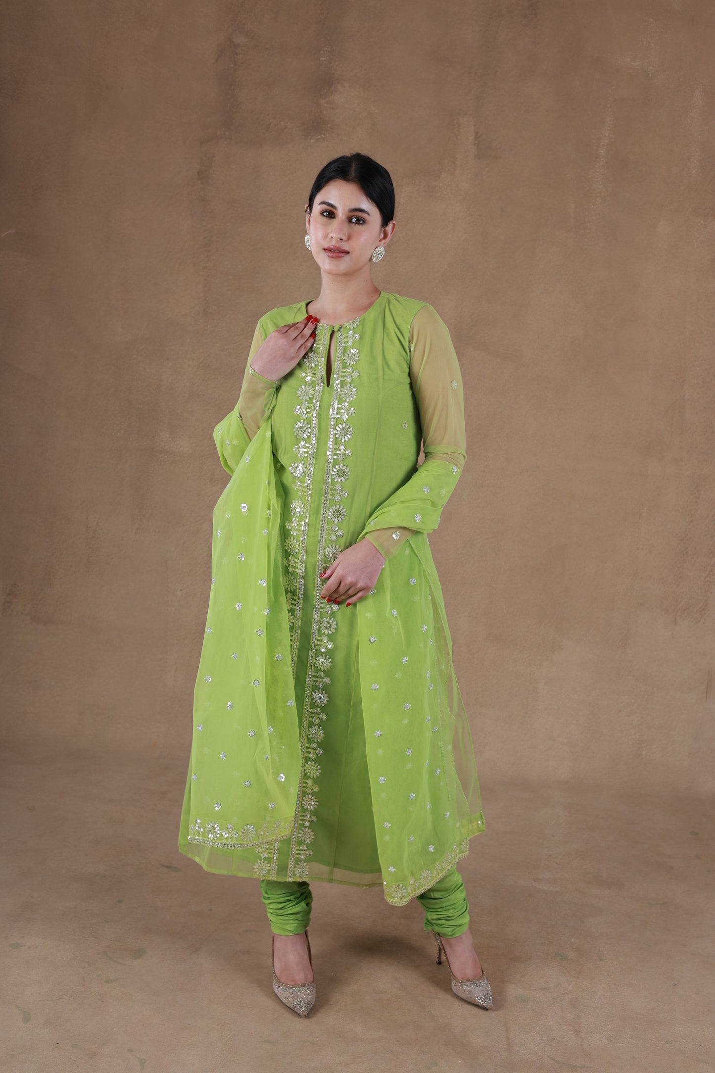 Regal Green Suit Set