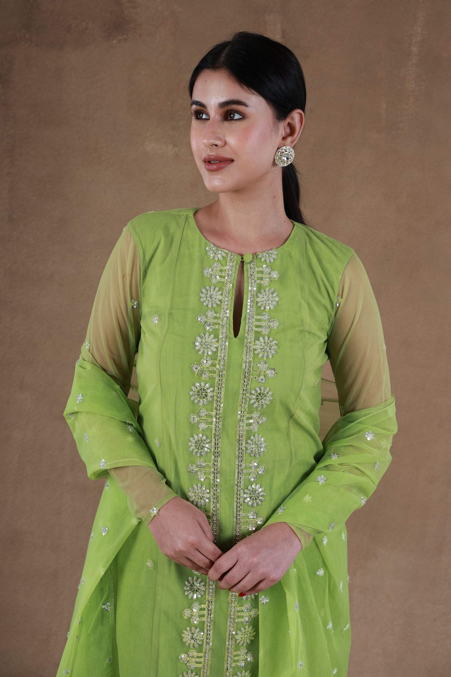 Regal Green Suit Set