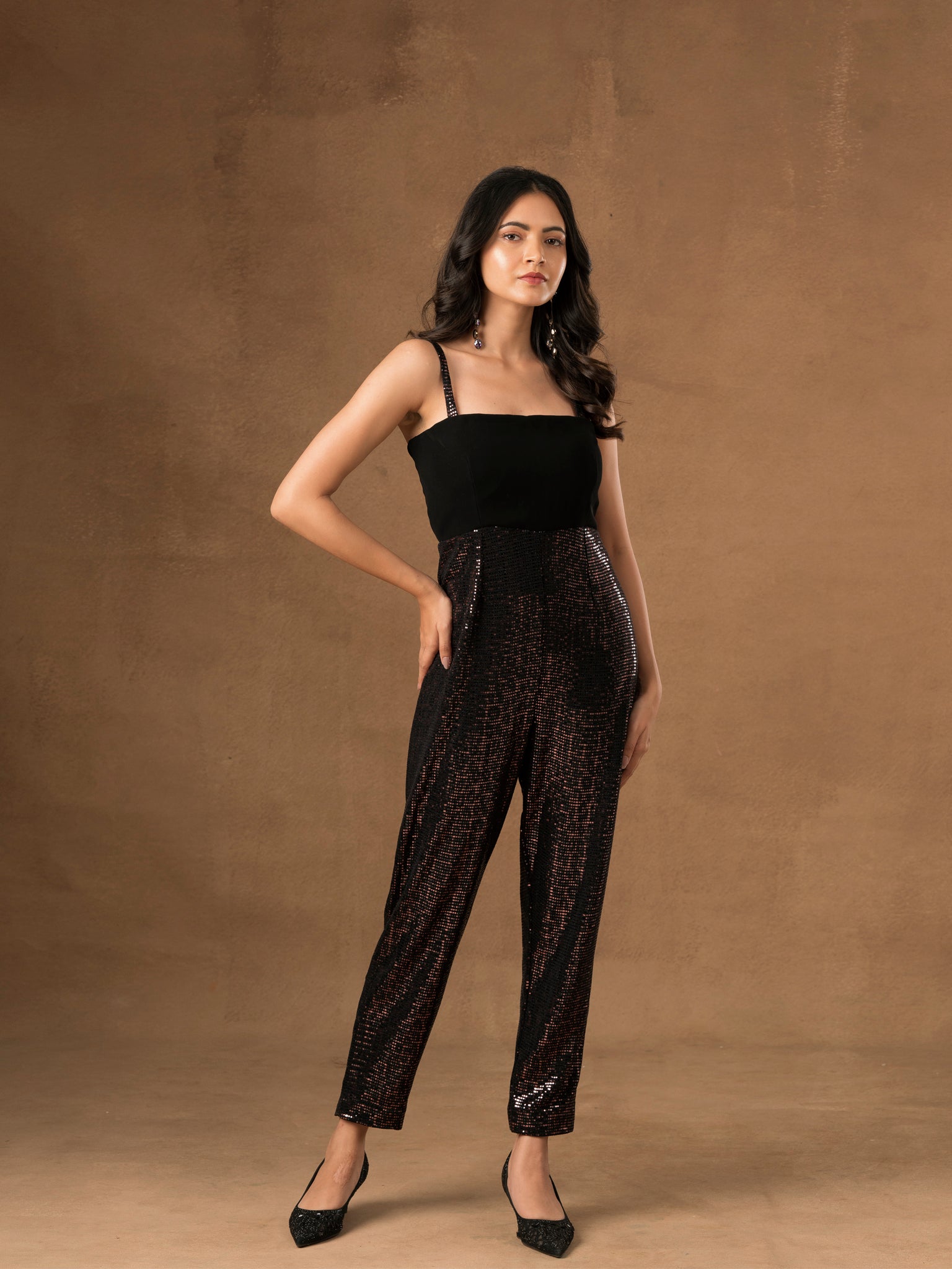 Rosewood Glimmer Jumpsuit