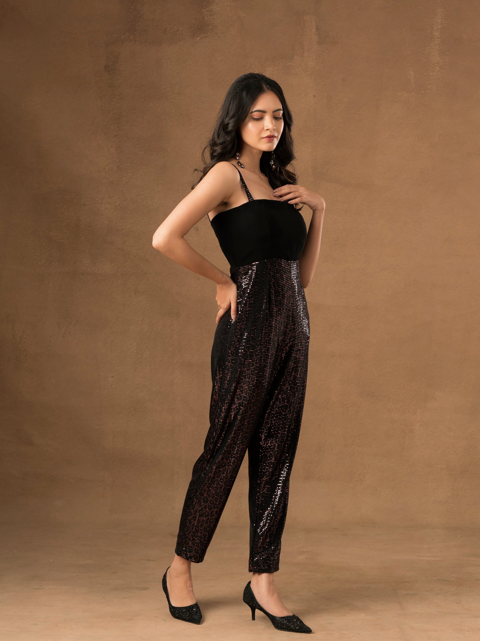 Rosewood Glimmer Jumpsuit