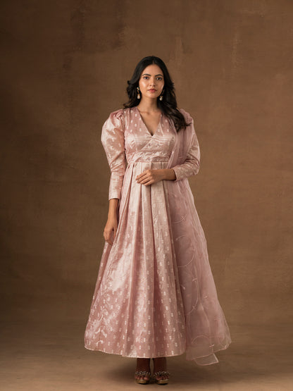 Blush Tissue Salwar Set