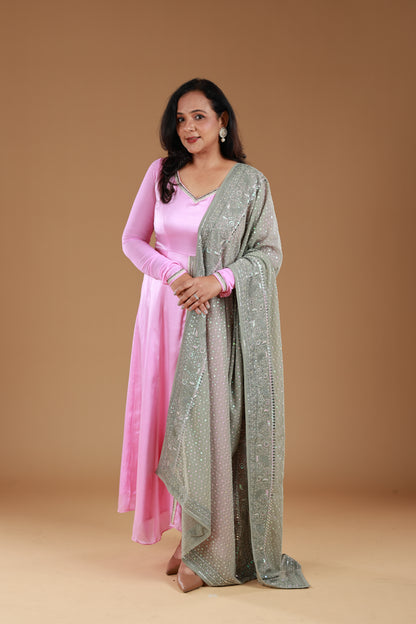 Pink Olive Fusion Suit