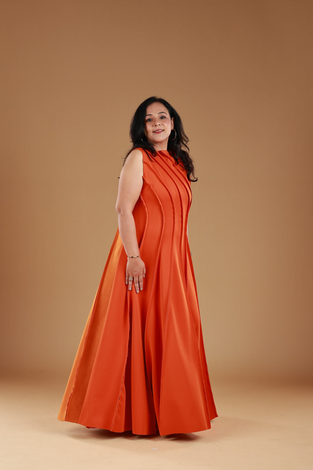 Tangerine Tango Reversible Gown