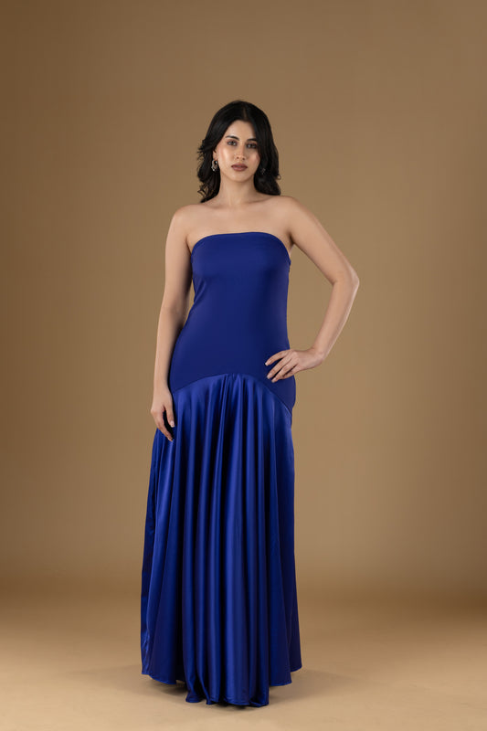 Indigo Allure Gown