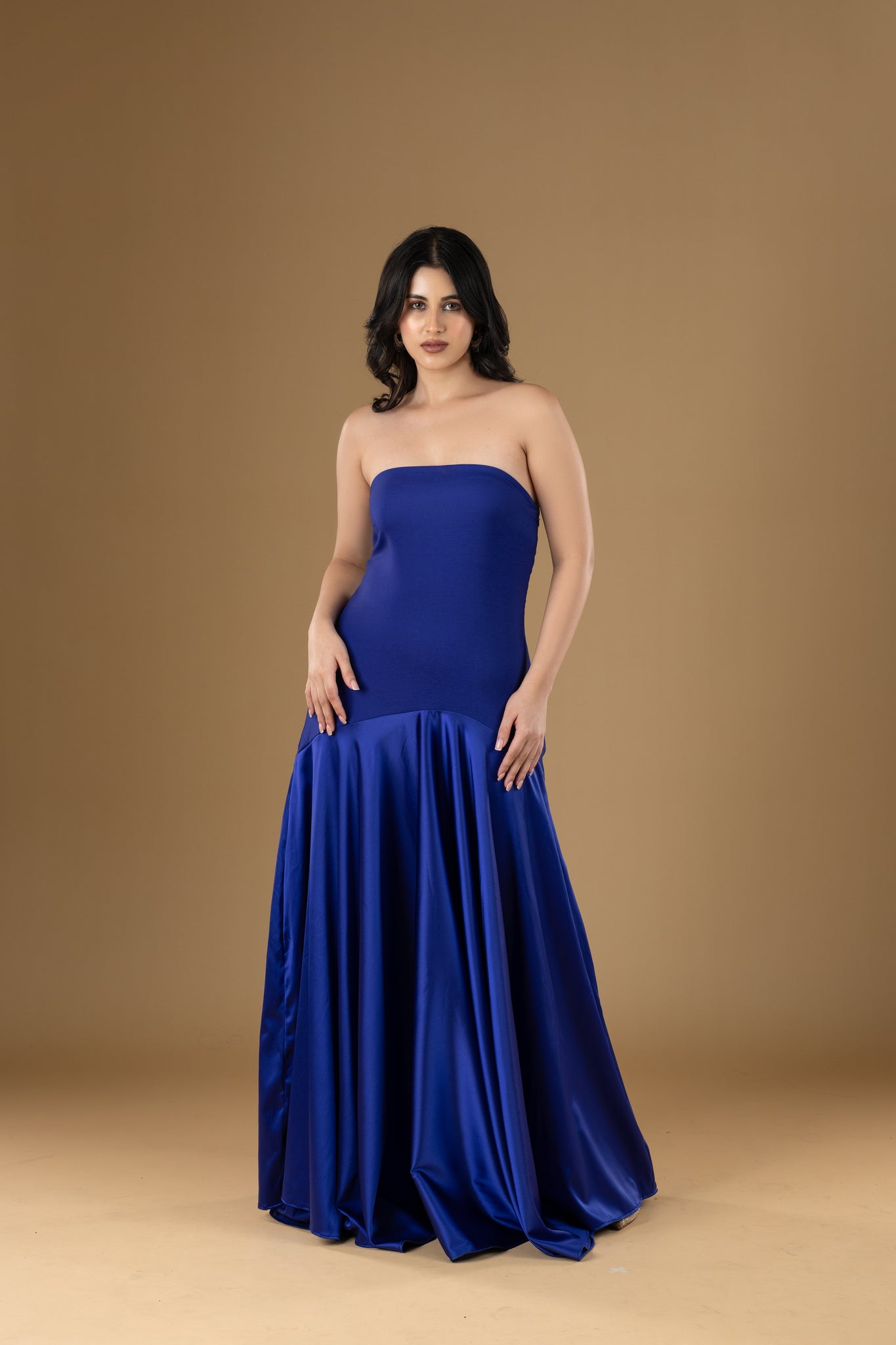 Indigo Allure Gown