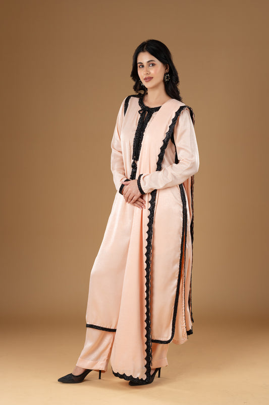 Chic Peach Salwar Suit