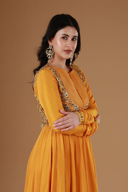 Mustard Lavish Suit Set