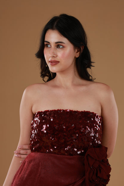 Scarlet Rose Glam Dress