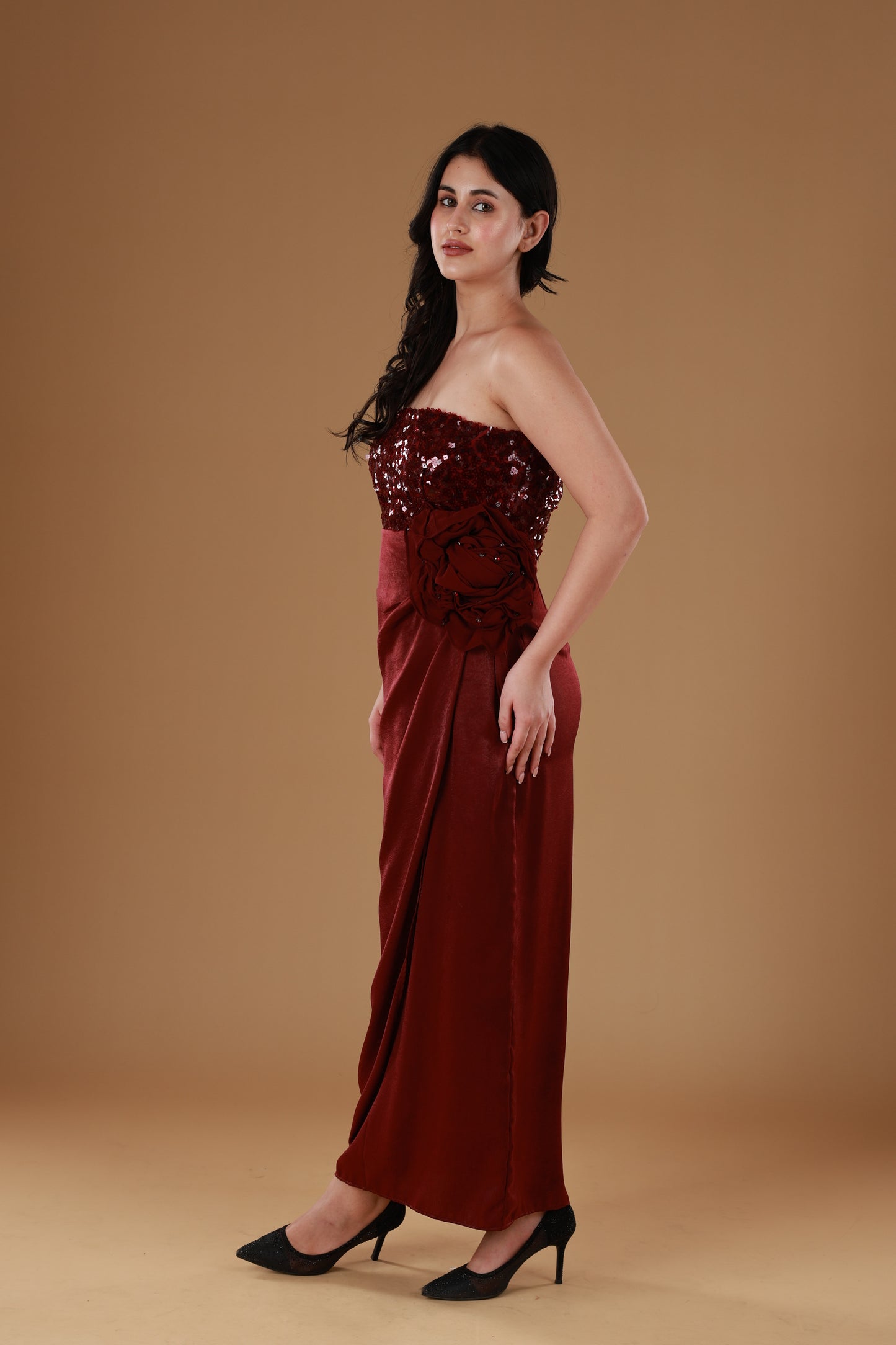 Scarlet Rose Glam Dress