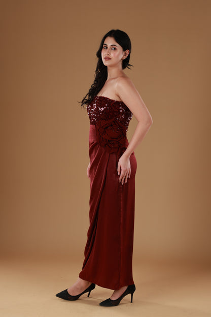 Scarlet Rose Glam Dress