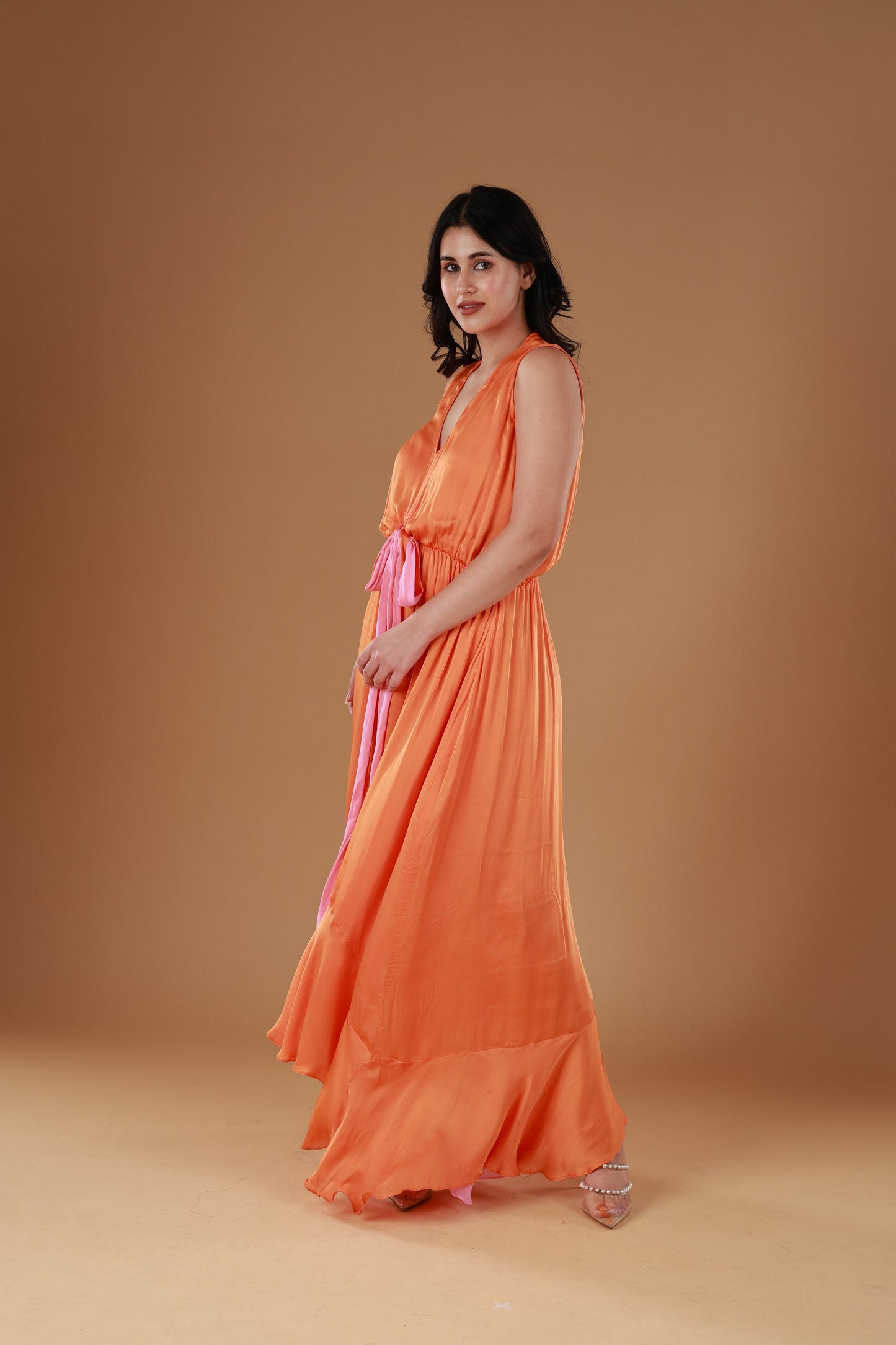 Orange Vibrant Blend Dress