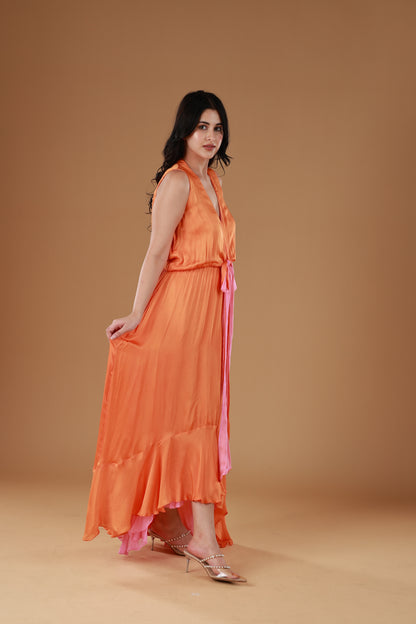 Orange Vibrant Blend Dress