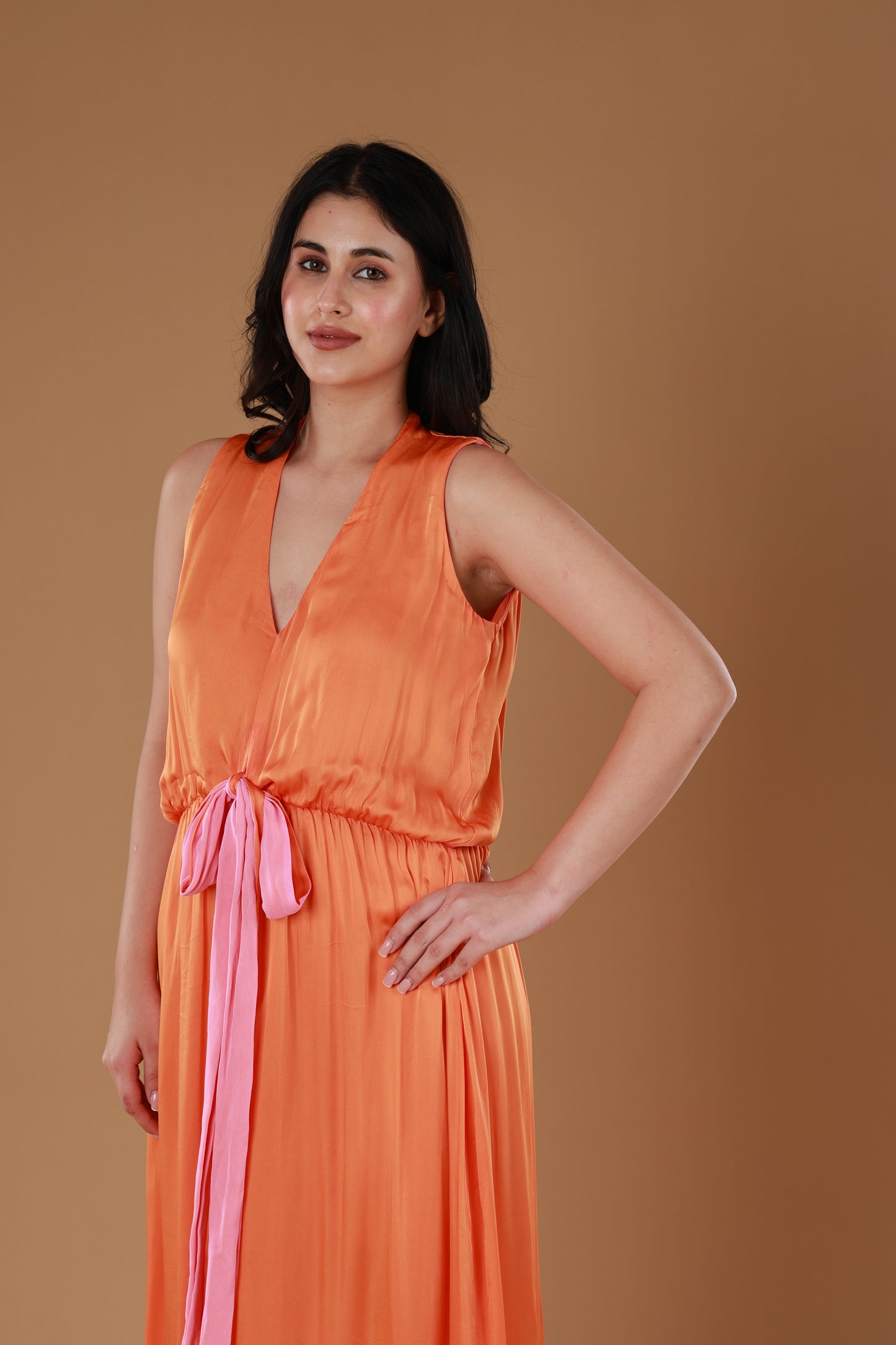 Orange Vibrant Blend Dress