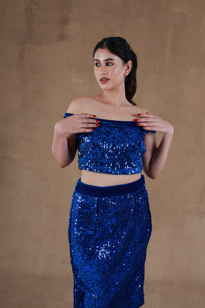 Velvet Sapphire Sparkle Set