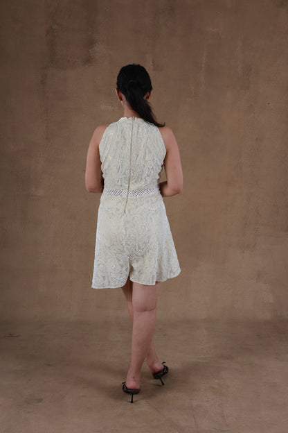 Off-White Paisley Romper