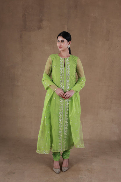 Regal Green Suit Set