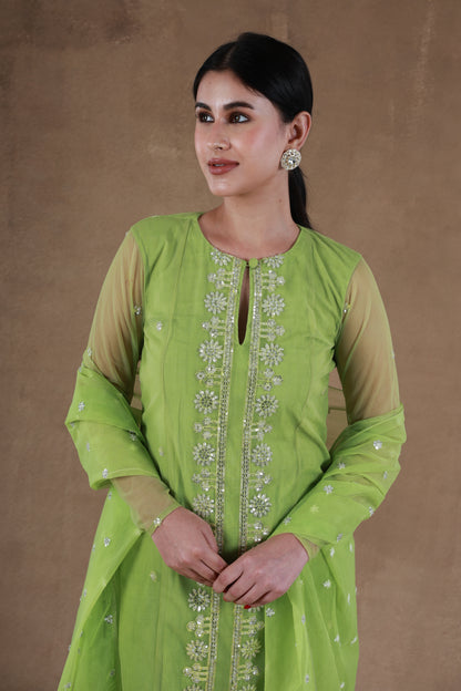 Regal Green Suit Set
